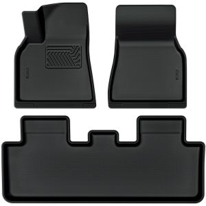 OEDRO Floor Mats for 2020-2024 Tesla Model Y, All-Weather Guard