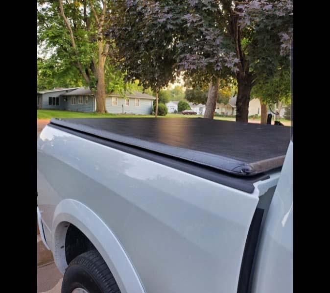 5.8ft Roll-up Bed Tonneau Cover for 2009-2022 Dodge Ram 1500