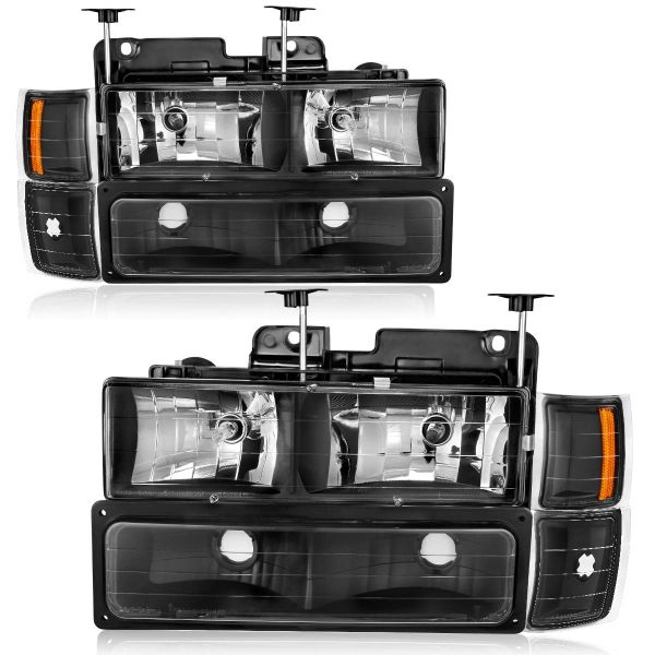 OEDRO? Headlights Assembly For Chevrolet C/K Series 1500 2500 3500/ Chevy Tahoe/ Chevy Suburban/ Chevy Silverado