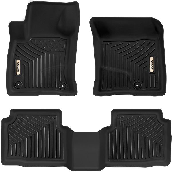 OEDRO? 1st & 2nd Row Floor Mats for 2020-2022 Ford Escape (NOT Fit Hybrid Models)
